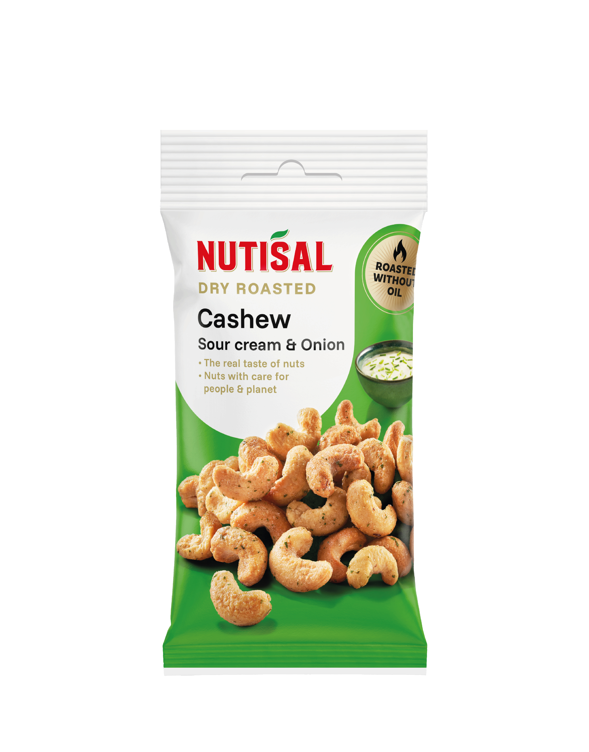 Nutisal Cashew Sour cream & Onion 60g